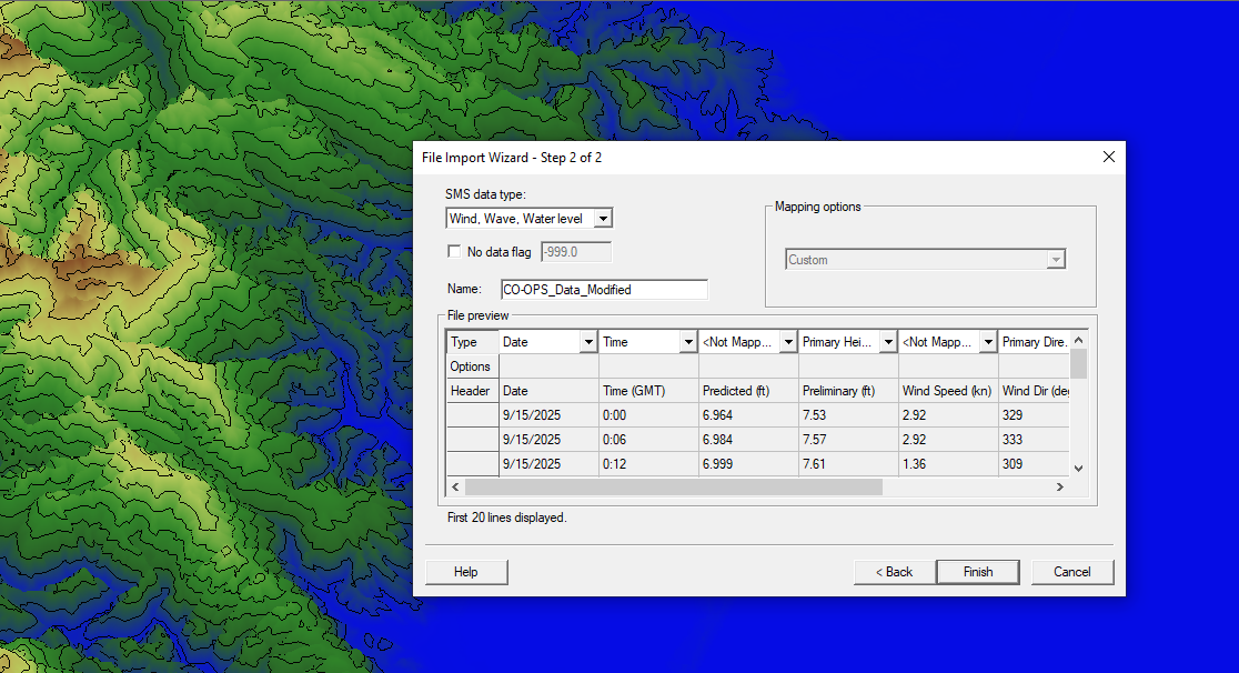 Importing NOAA data