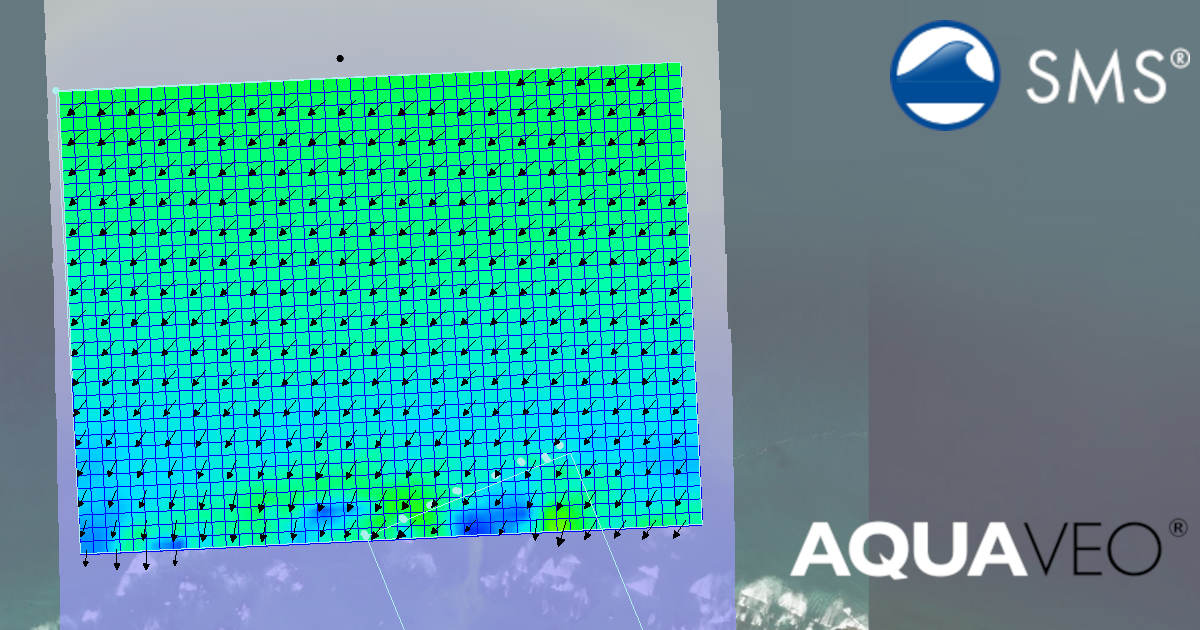 STWAVE model with results ready for animation