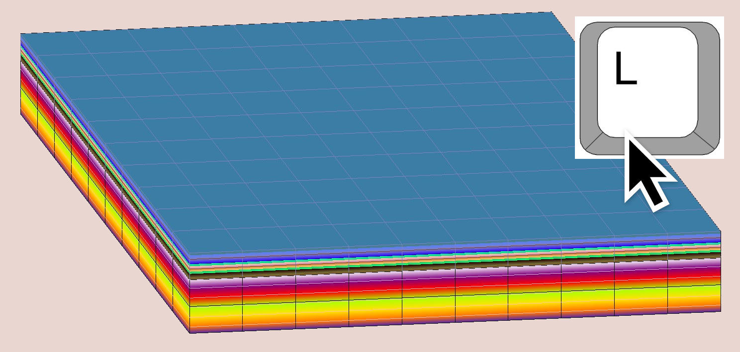 New select UGrid layer shortcut