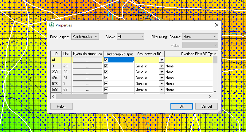 Example of Hydrograph for GSSHA