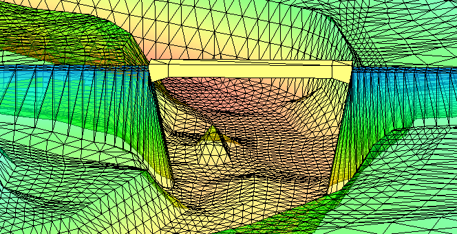 3D bridge example in SMS