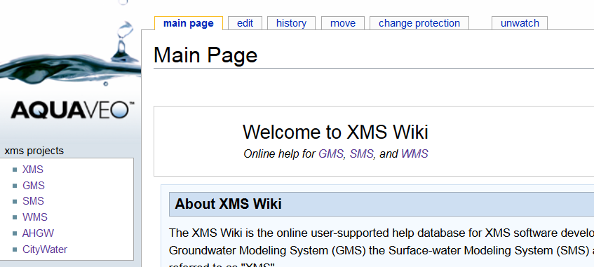 Example of the XMS