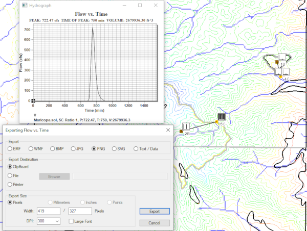 Exporting a plot