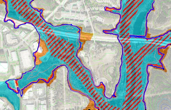 Flood Extents using Map Flood