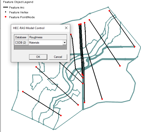 Example of HEC-RAS 1D in SMS