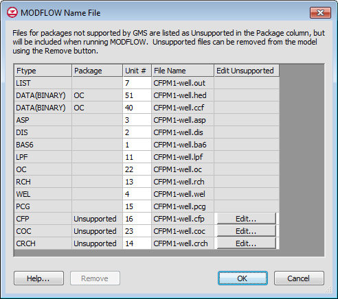 Name file / unit manager