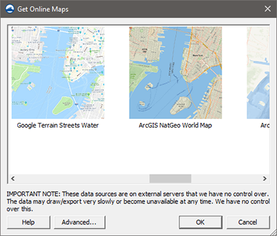 SMS Online Maps